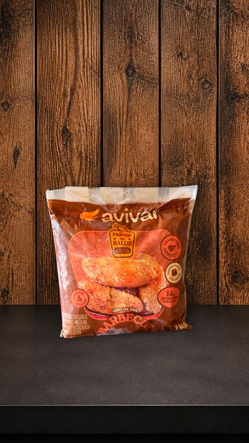 Meio da Asa (Tulipa) BBQ 1kg